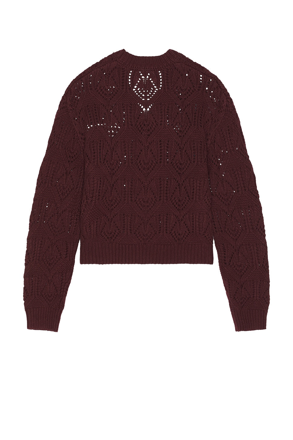 Honor The Gift Cable Cardigan Berry - Im Your Wardrobe