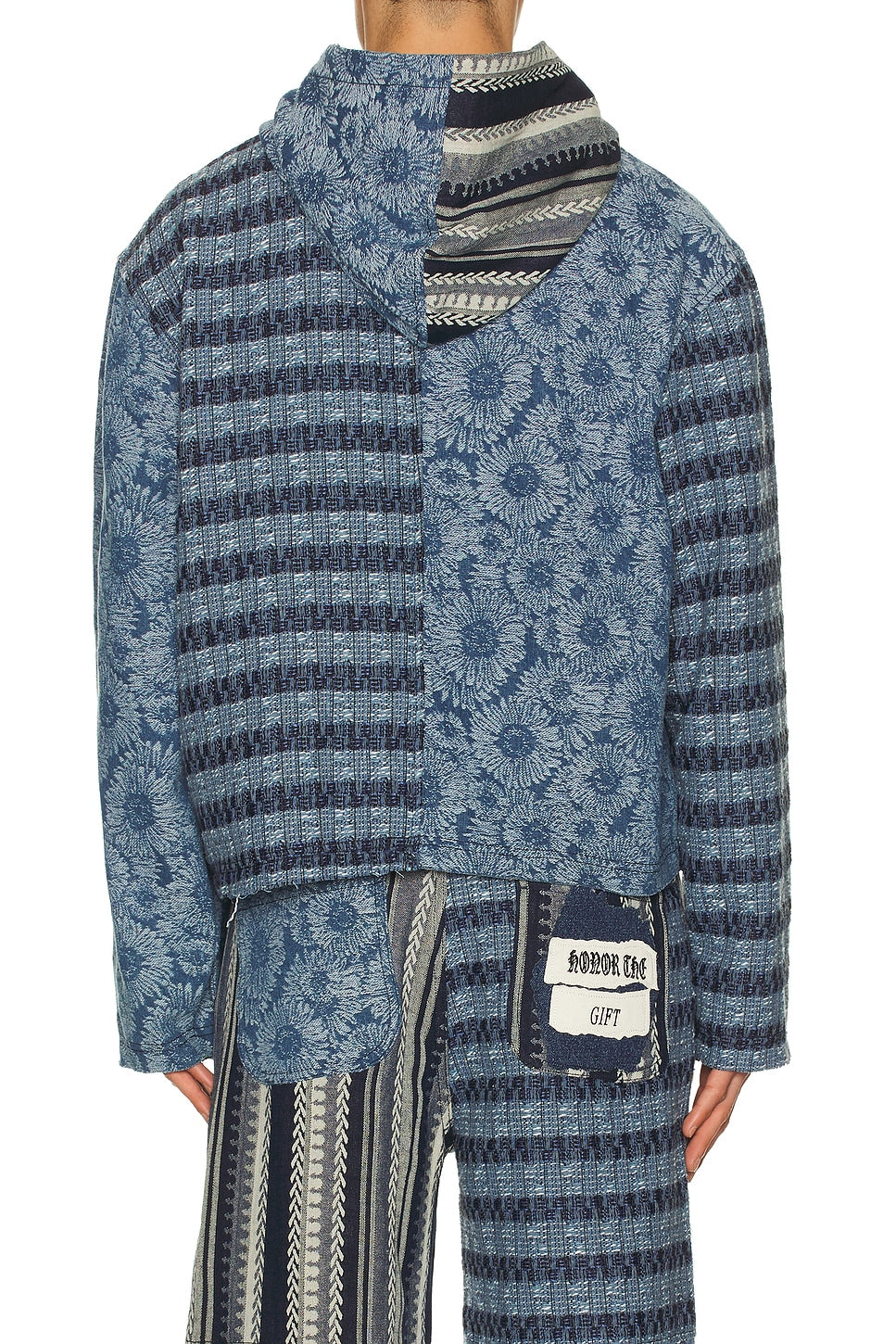Honor The Gift Indigo Tapestry Hoodie Indigo - Im Your Wardrobe