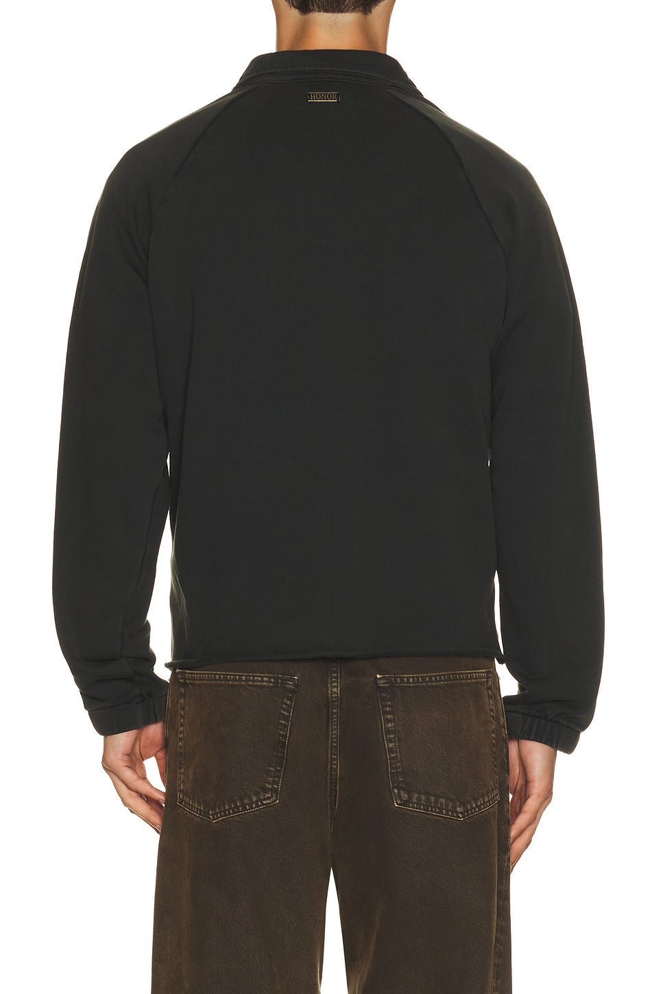 Honor The Gift Vintage Terry Quarter Zip Vintage Black - Im Your Wardrobe