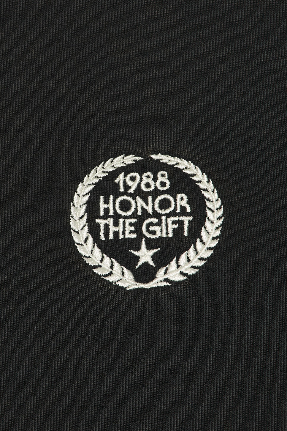 Honor The Gift Vintage Terry Quarter Zip Vintage Black - Im Your Wardrobe