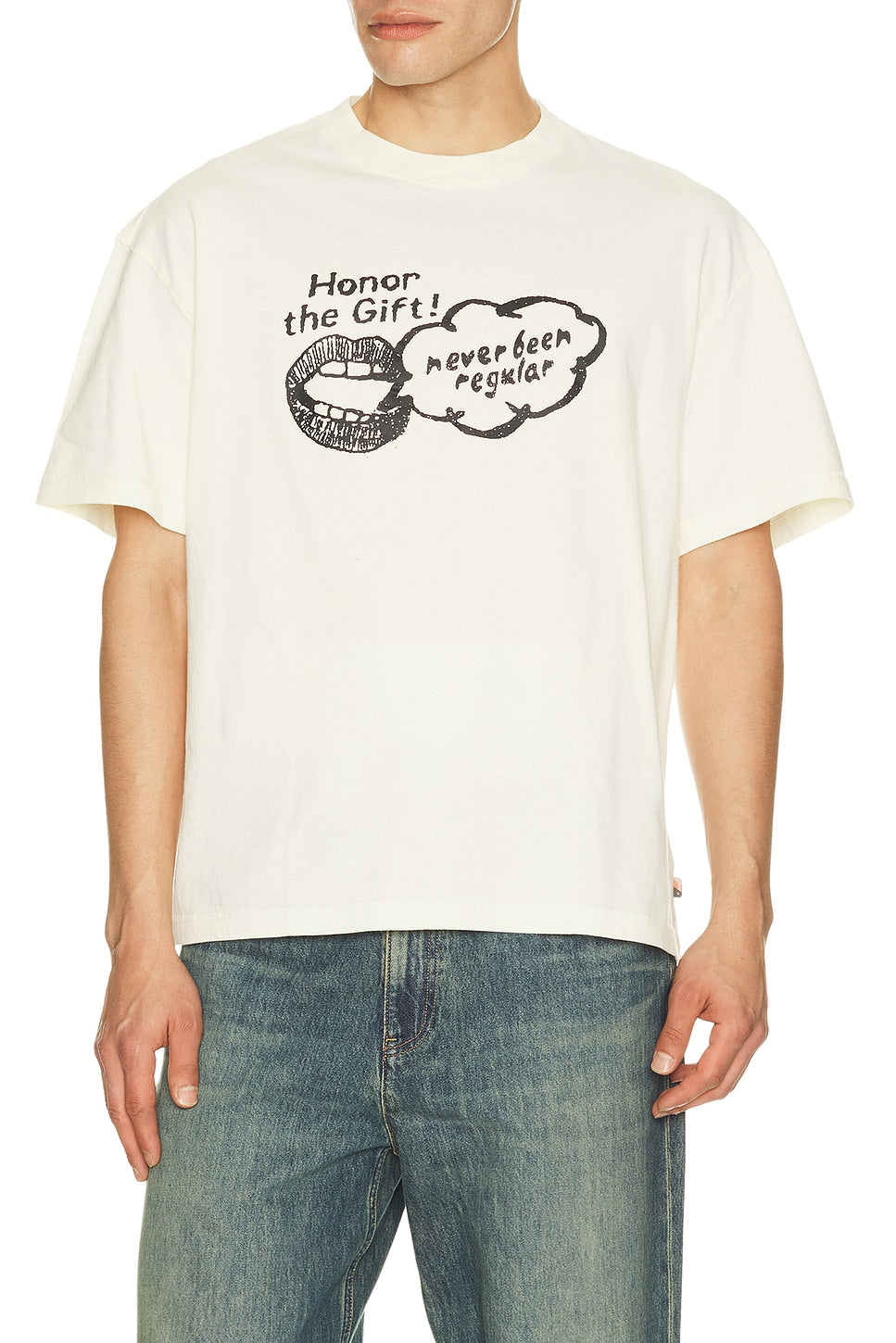 Honor The Gift Never Been Regular Tee White - Im Your Wardrobe