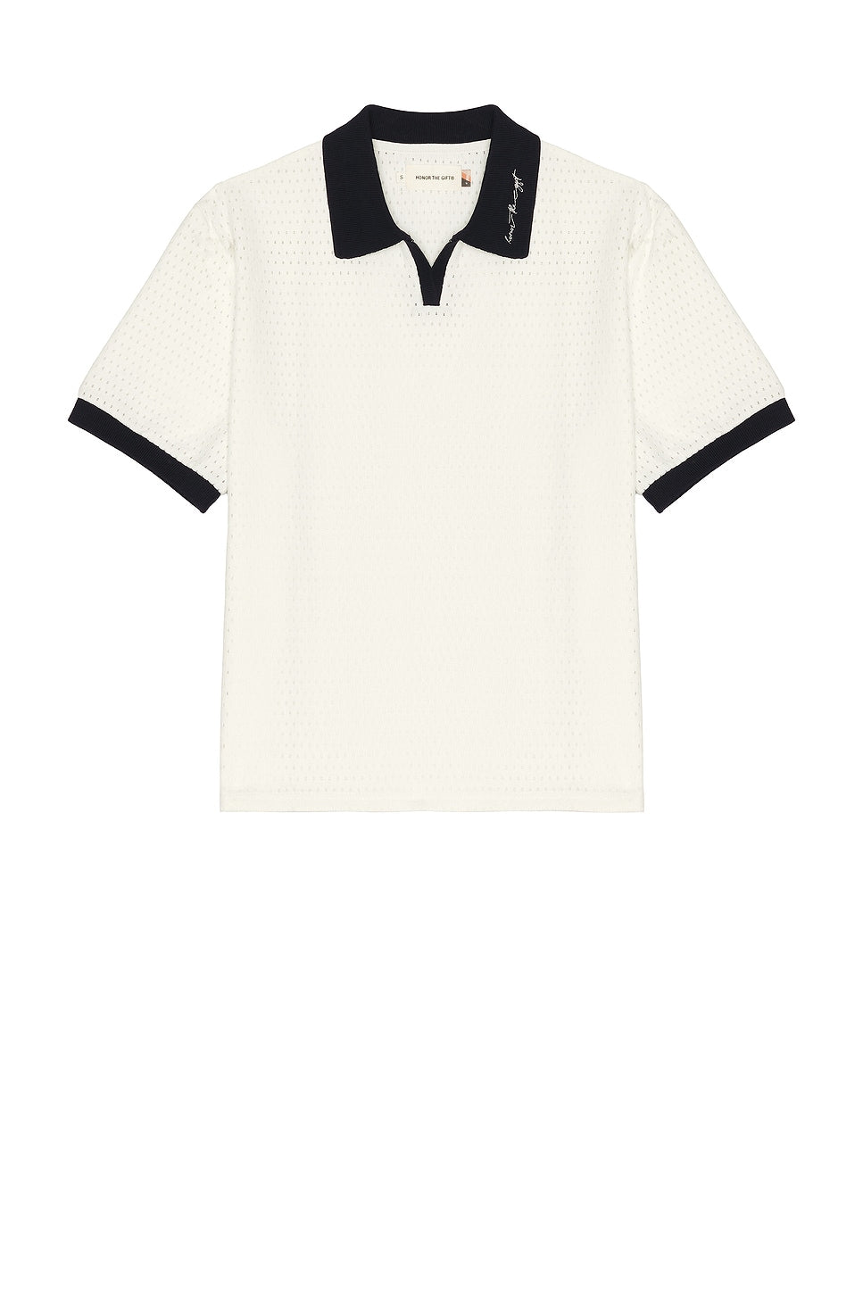 Honor The Gift Pique Colorblock Polo Bone - Im Your Wardrobe