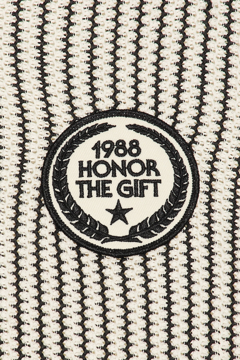 Honor The Gift Striped Knit Polo Bone - Im Your Wardrobe