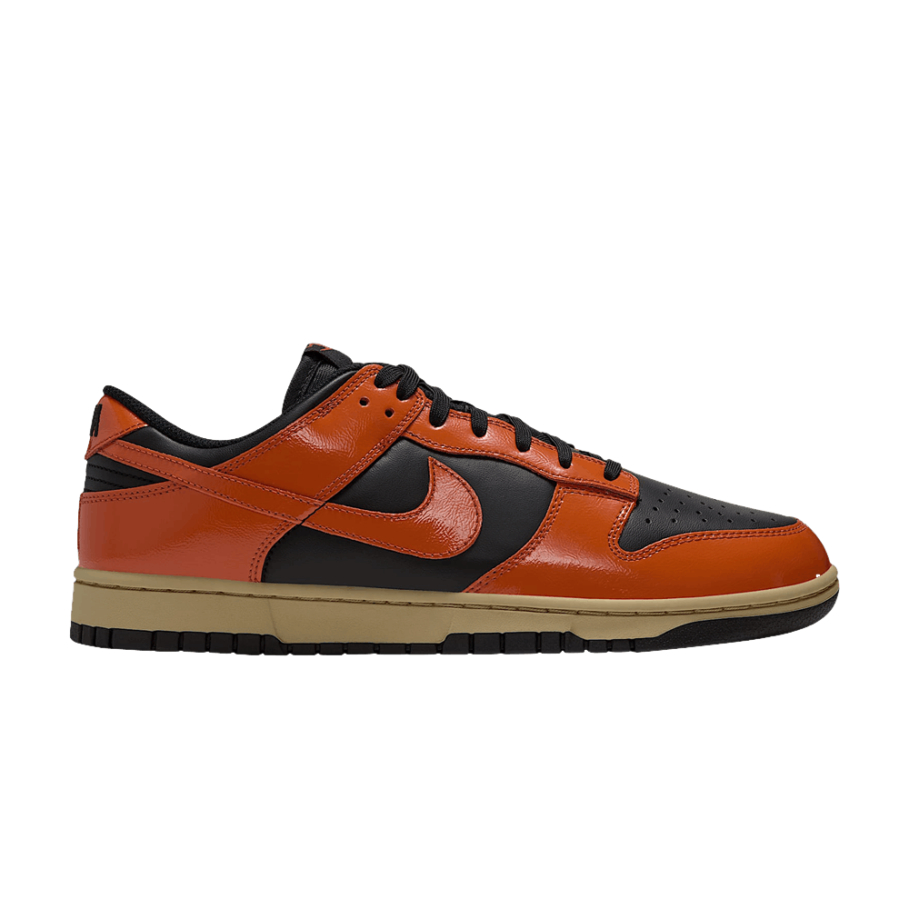 Nike Dunk Low Retro Campfire Orange Black