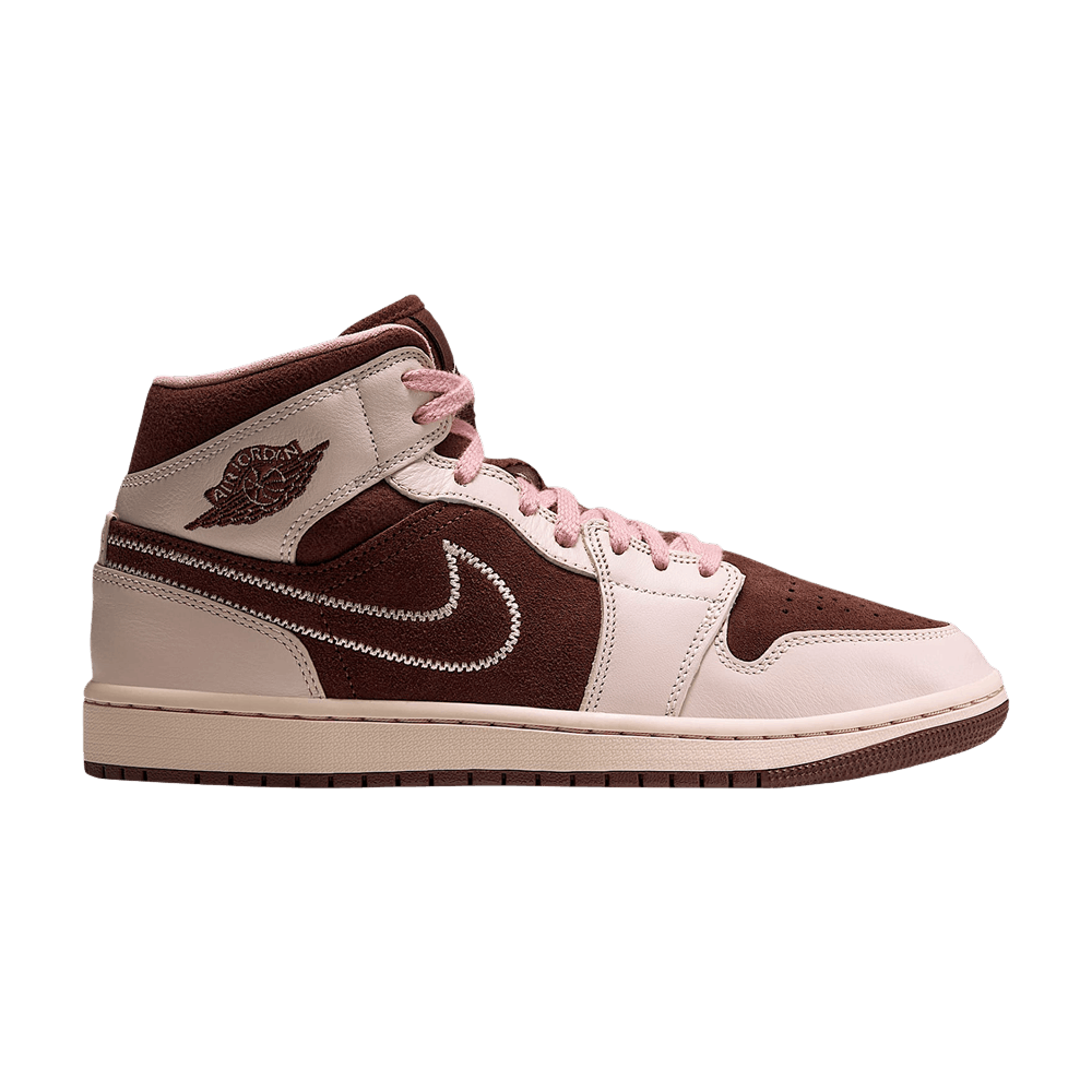Jordan 1 Mid SE Cacao Wow Rust Pink (W)