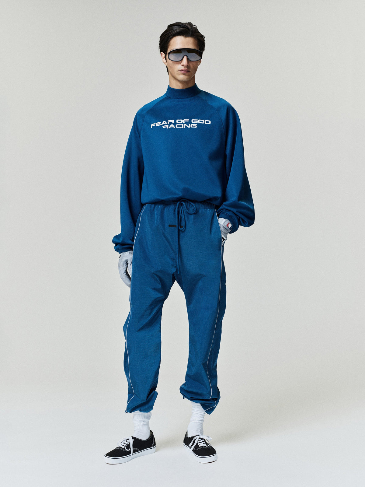 Fear of God Essentials Ripstop Classic Track Pant Night Sea