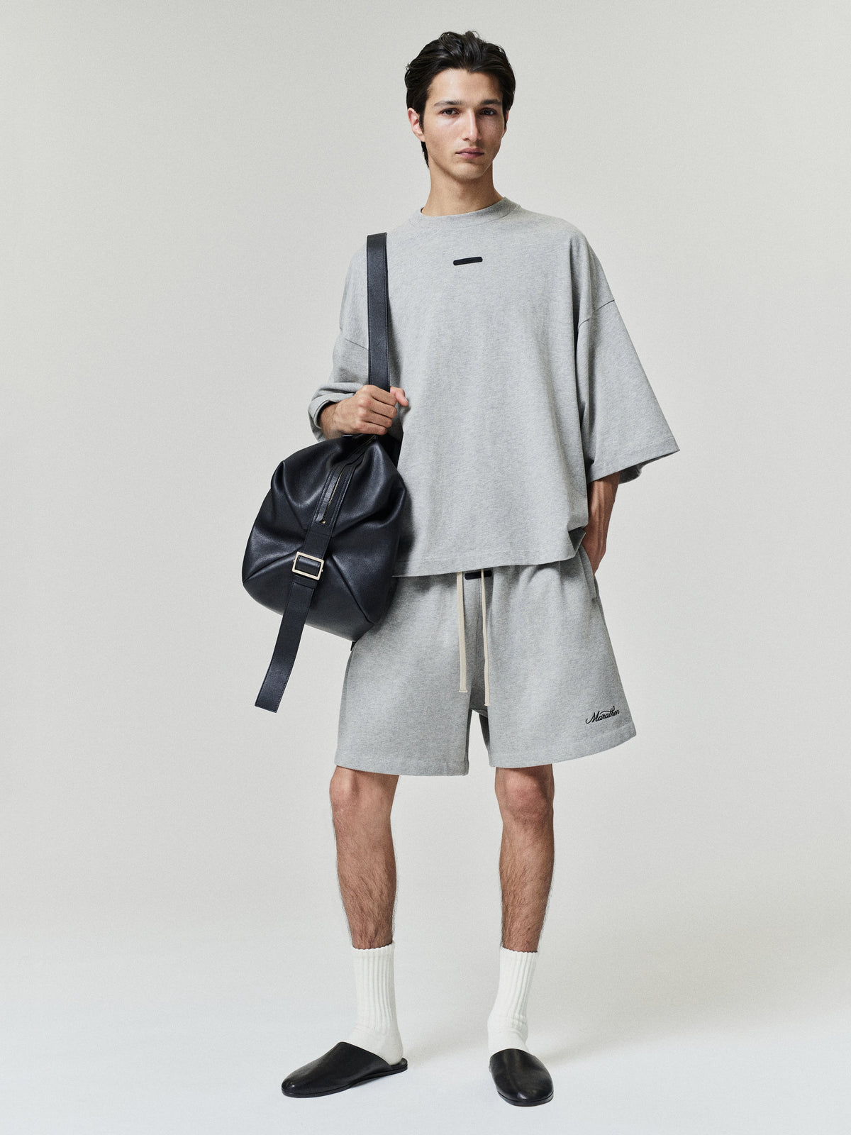 Fear of God Essentials Marathon Classic Short Warm Heather