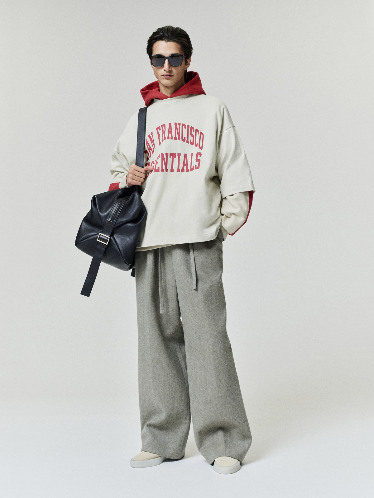 Fear of God Essentials 49ers Merch Tee Sandstone
