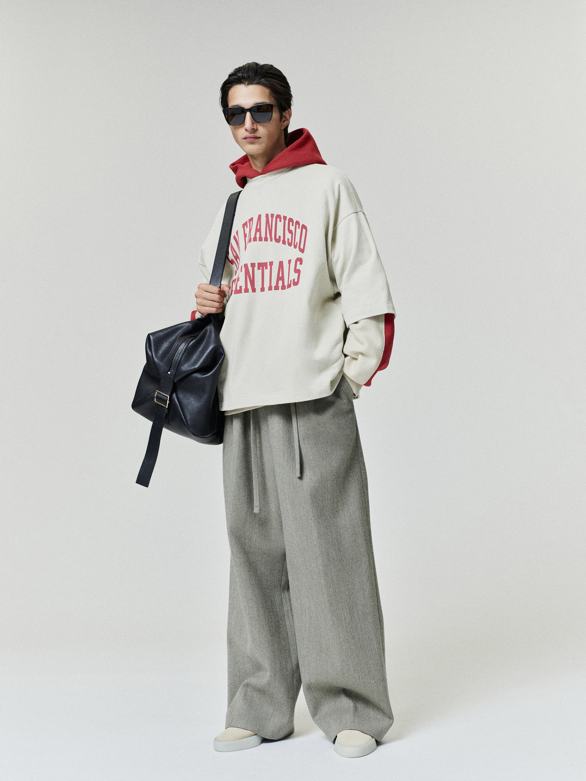 Fear of God Essentials 49ers Merch Tee Sandstone