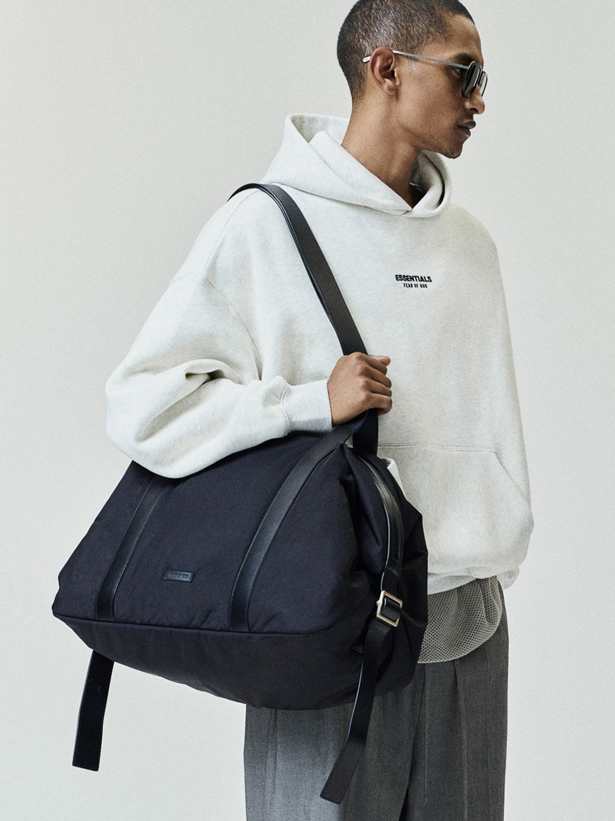 Fear of God Essentials FW26 Classic Hoodie Oatmeal Heather - Im Your Wardrobe