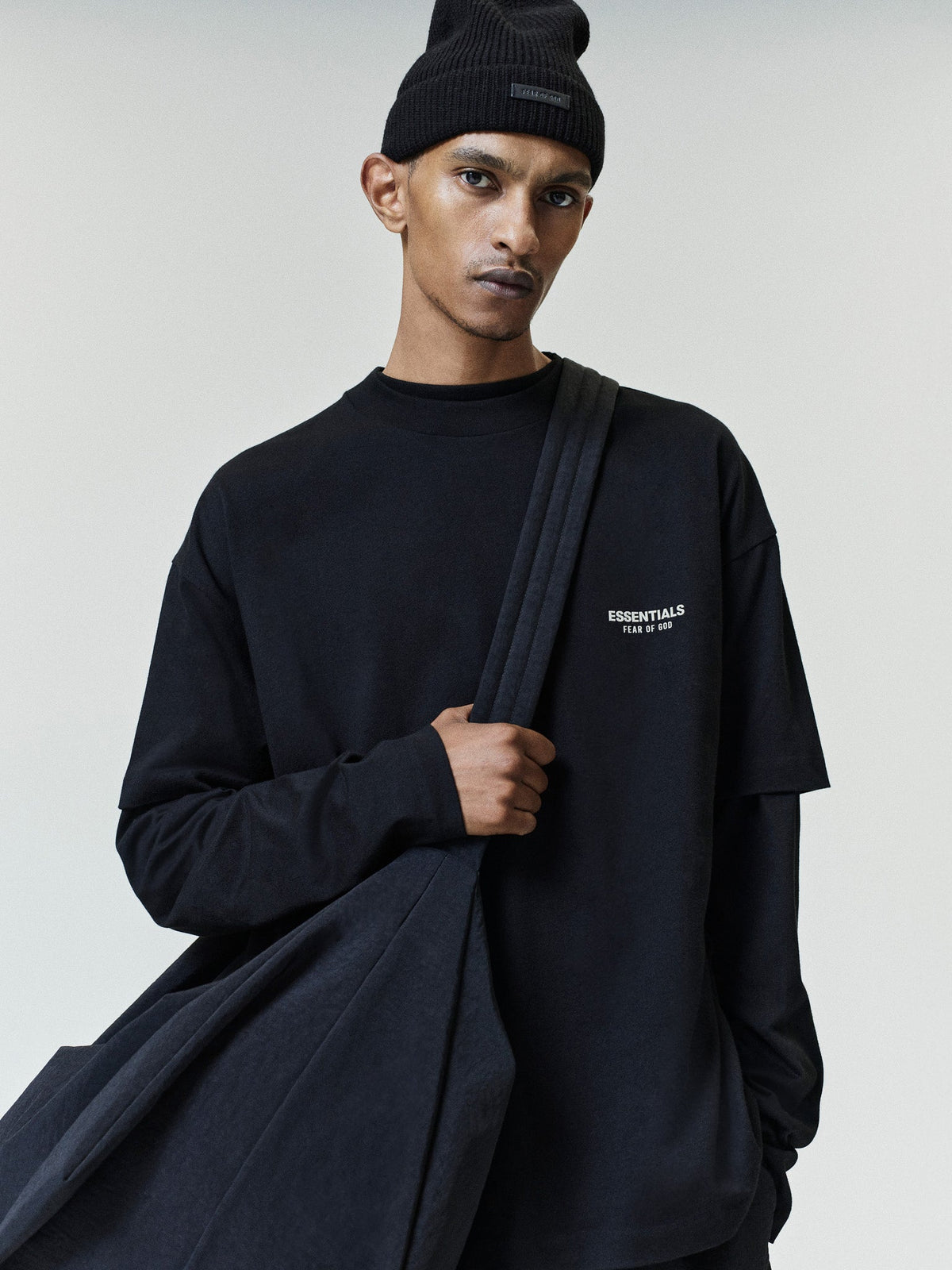 Fear of God Essentials FW26 Classic Tee Black - Im Your Wardrobe