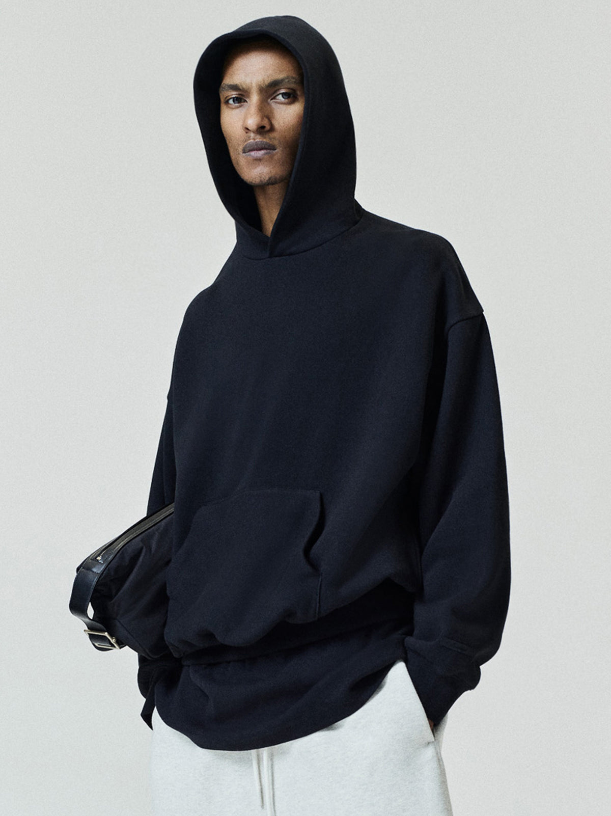 Fear of God Essentials FW26 Classic Back Logo Hoodie Black - Im Your Wardrobe