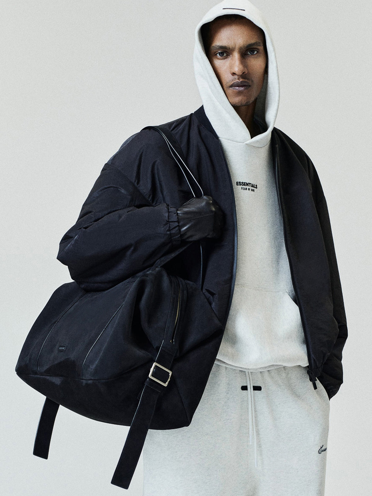 Fear of God Essentials FW26 Classic Hoodie Oatmeal Heather - Im Your Wardrobe