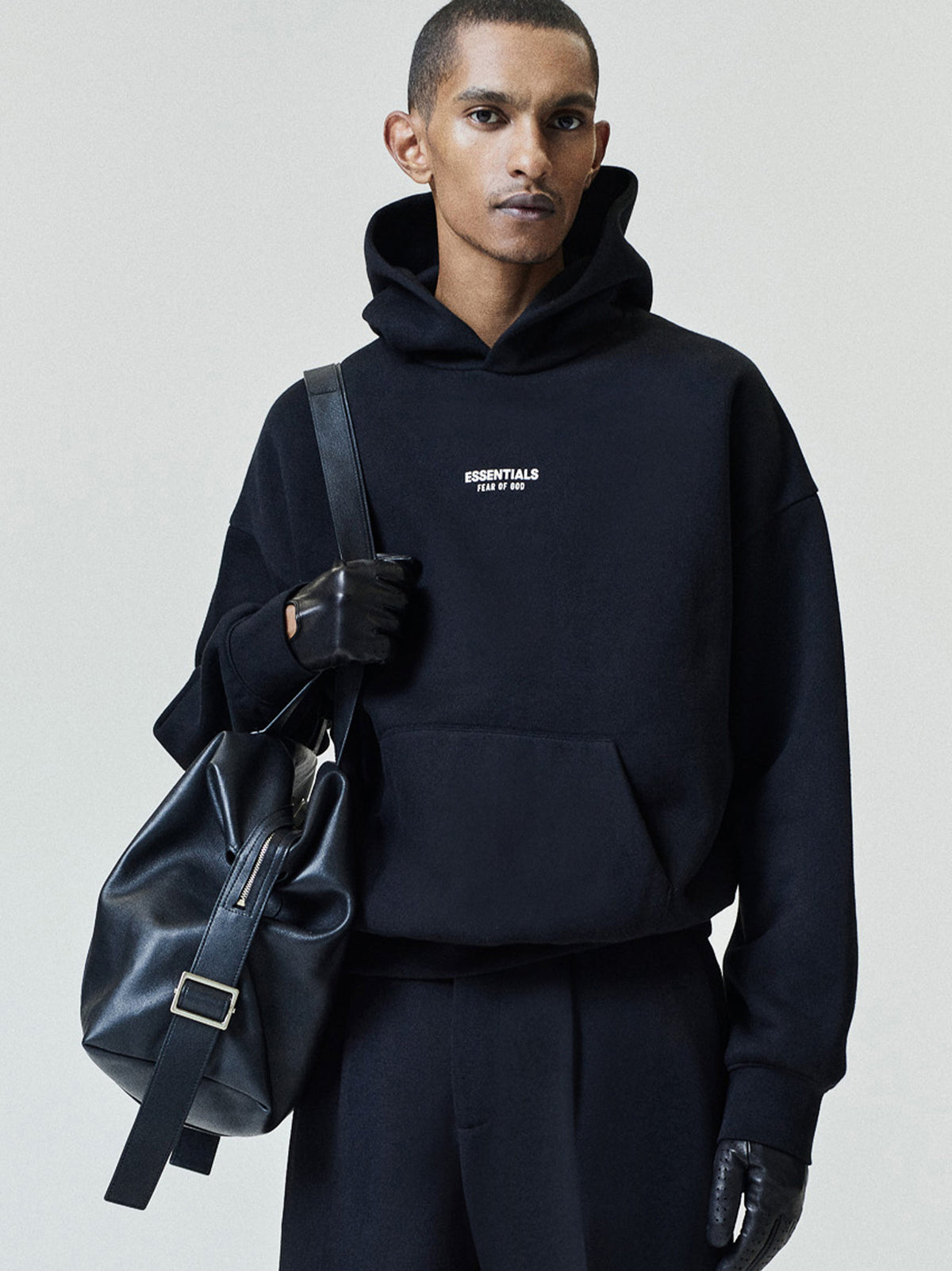 Fear of God Essentials FW26 Classic Hoodie Black - Im Your Wardrobe