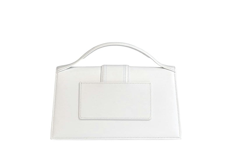 Jacquemus Le Grand Bambino Crossbody Strap Handbag White