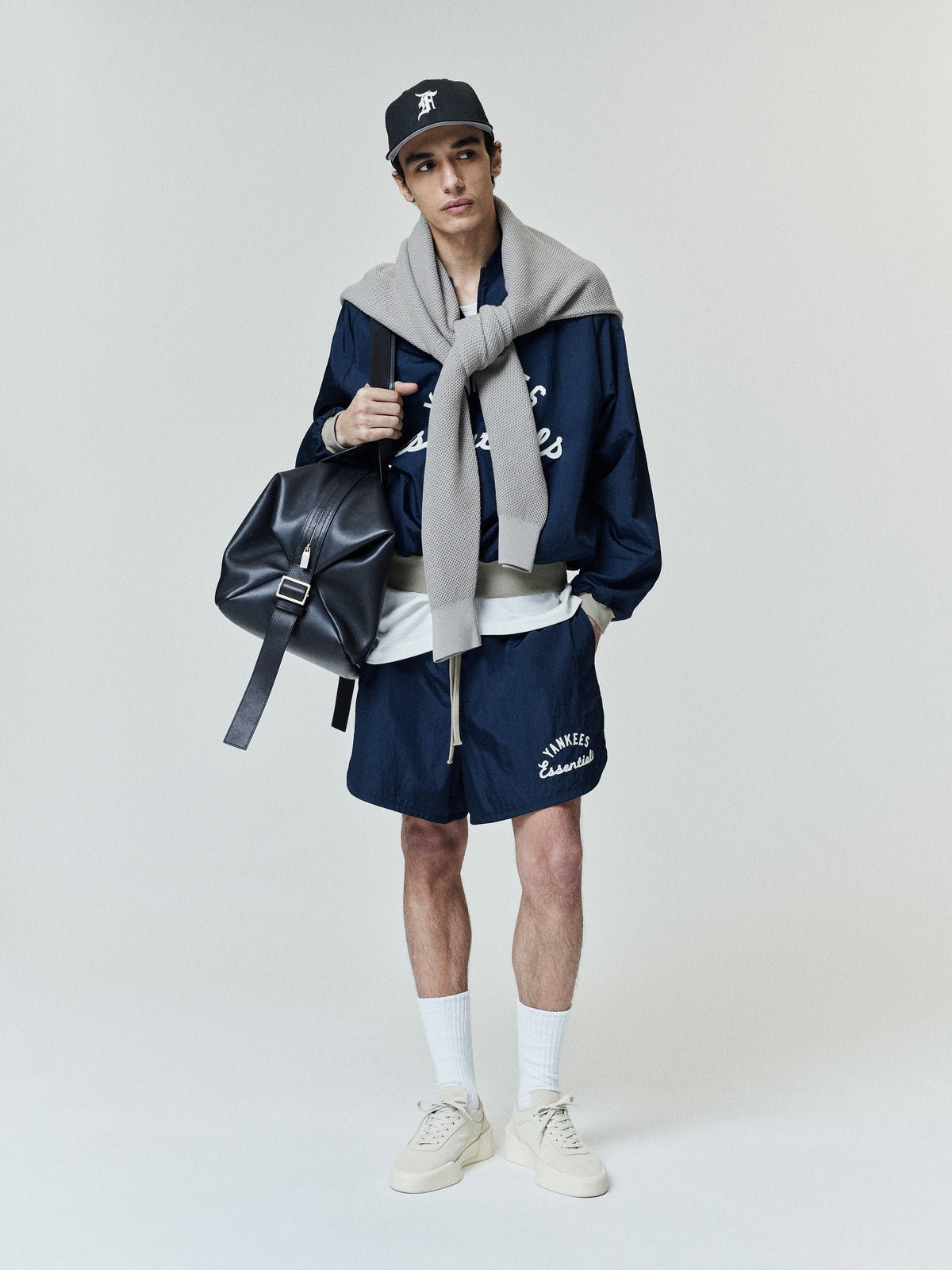 Fear of God Essentials Yankees Gym Short Dark Sapphire - Im Your Wardrobe