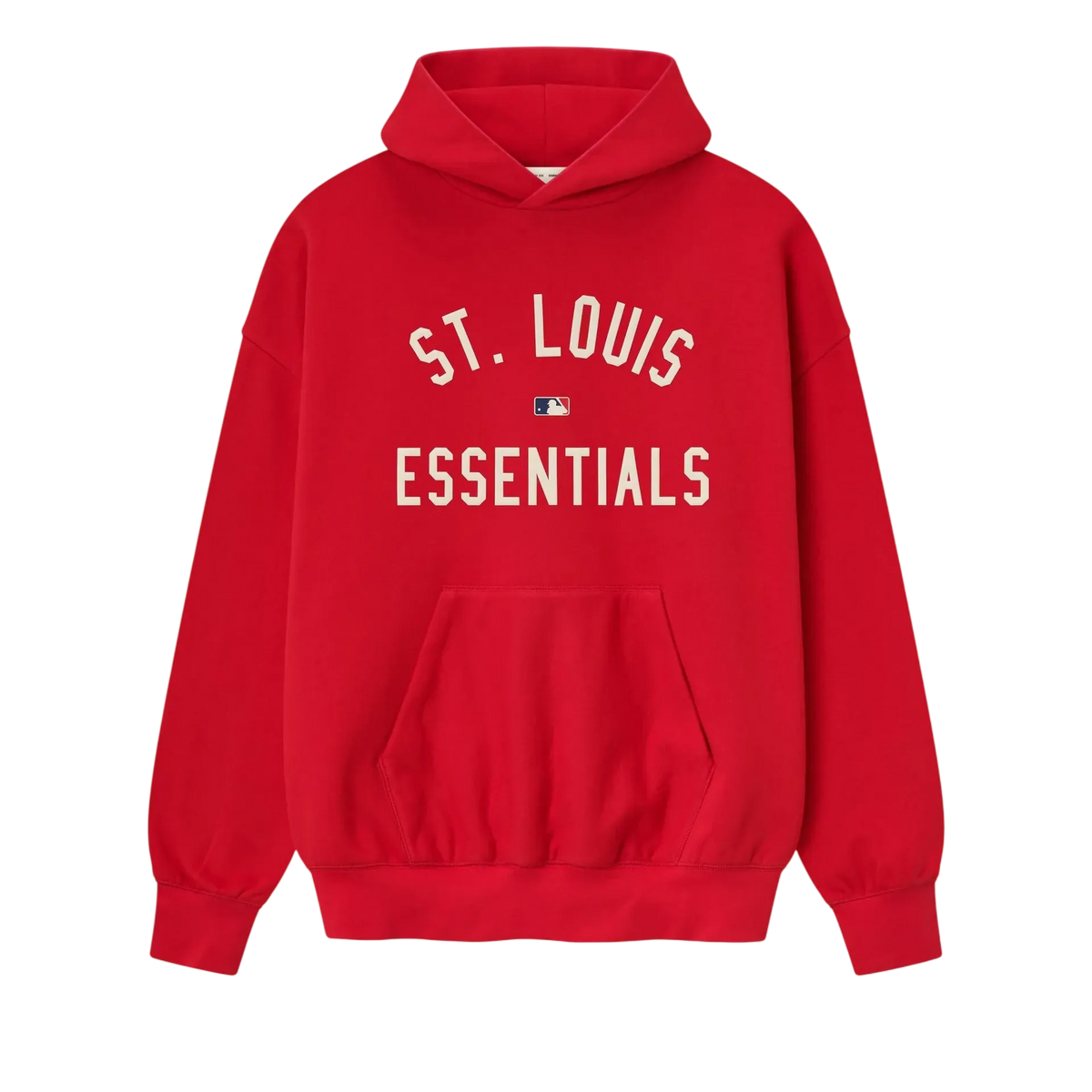 Fear of God Essentials Cardinals Sport Hoodie Red