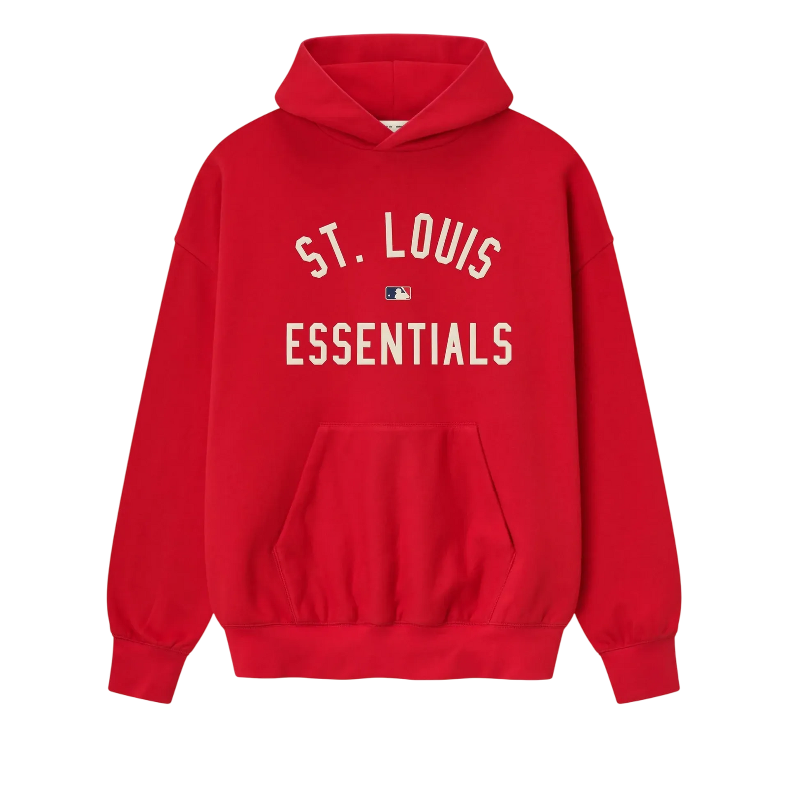 Fear of God Essentials Cardinals Sport Hoodie Red