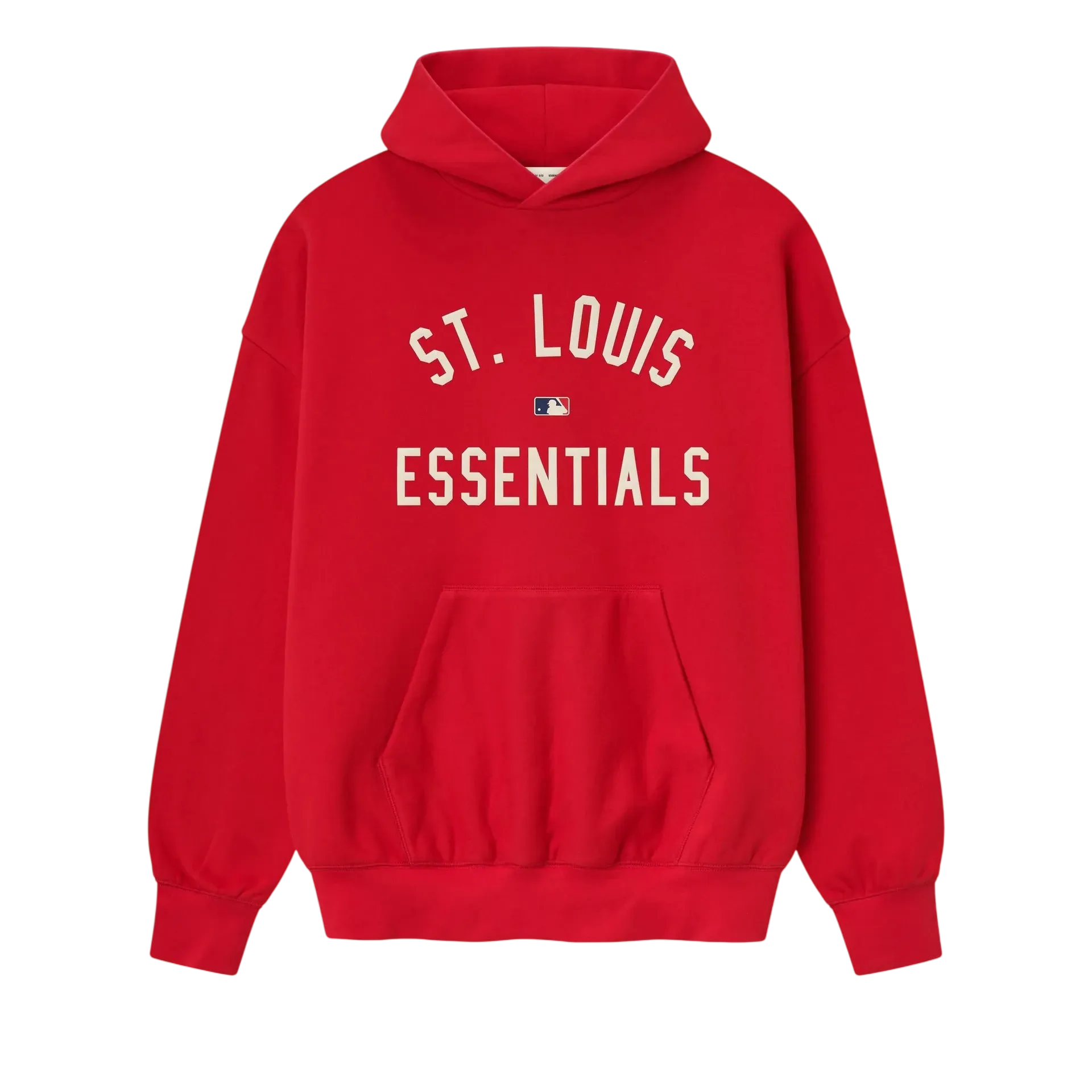 Fear of God Essentials Cardinals Sport Hoodie Red