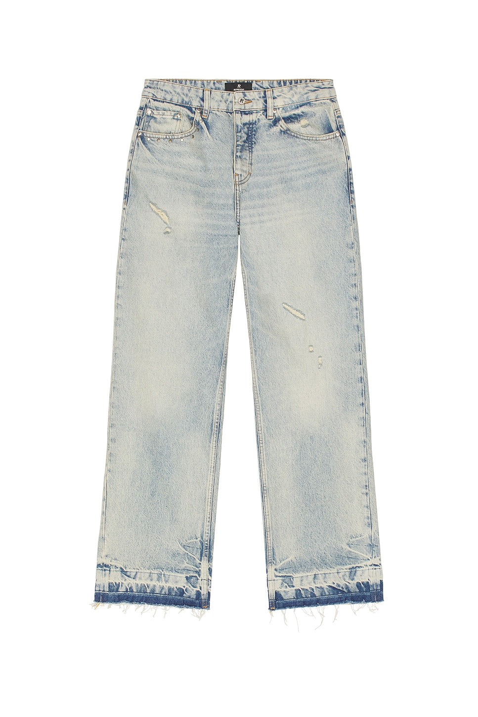 Represent x Guns N' Roses Denim Jeans Light Vintage Blue - Im Your Wardrobe