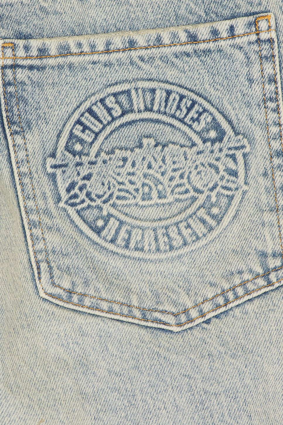 Represent x Guns N' Roses Denim Jeans Light Vintage Blue - Im Your Wardrobe