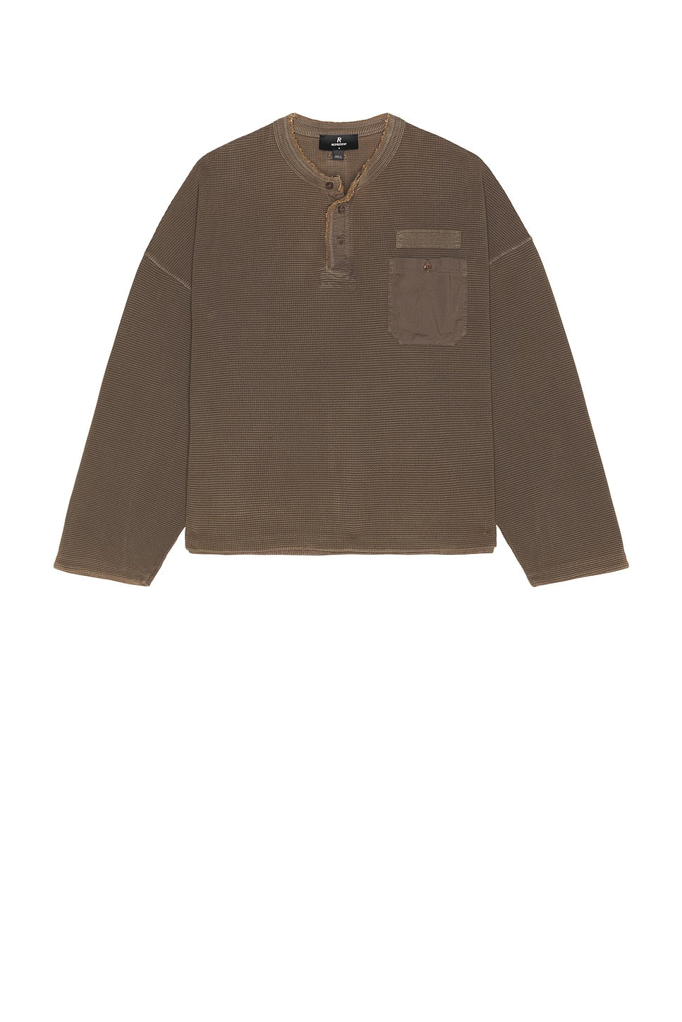 Represent Henley Sweatshirt Vintage Falcon - Im Your Wardrobe