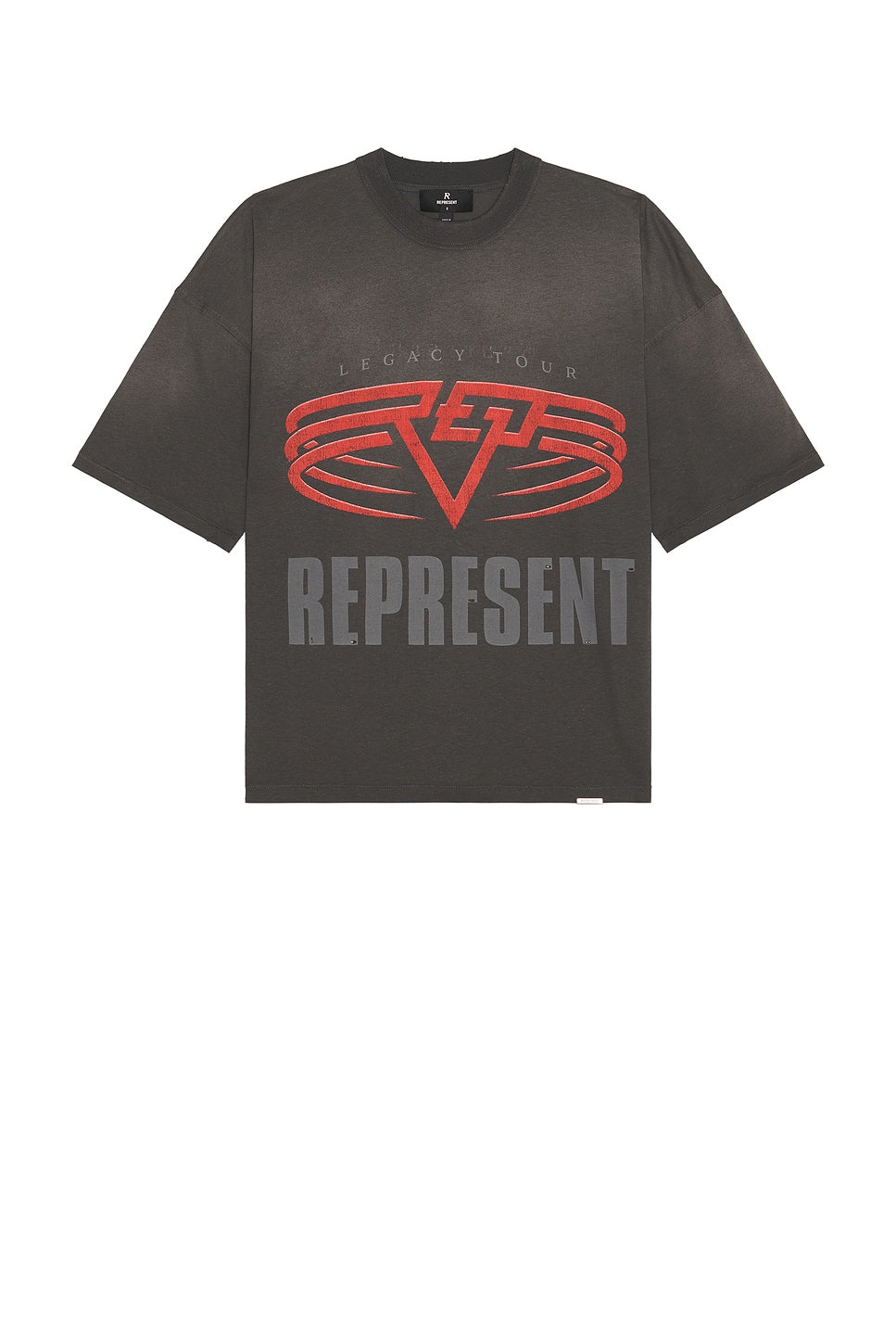 Represent Living Legacy Tee Sun Fade Grey - Im Your Wardrobe
