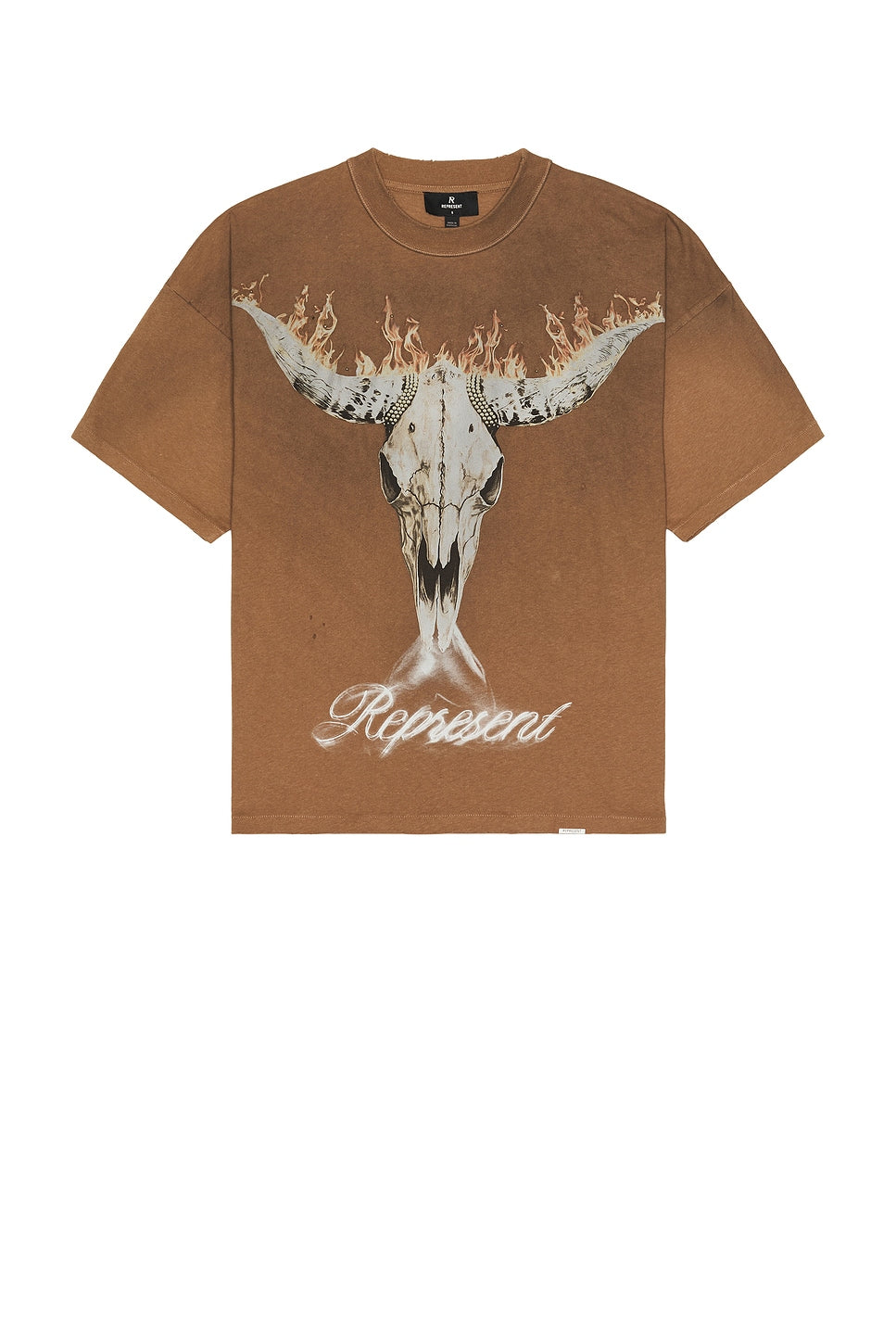 Represent British Cowboys Tee Dusty Brown - Im Your Wardrobe