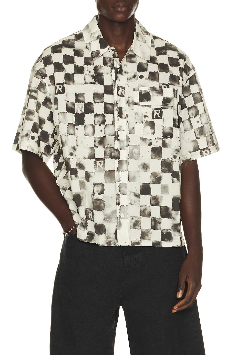 Represent Pool Side Shirt Flat White - Im Your Wardrobe