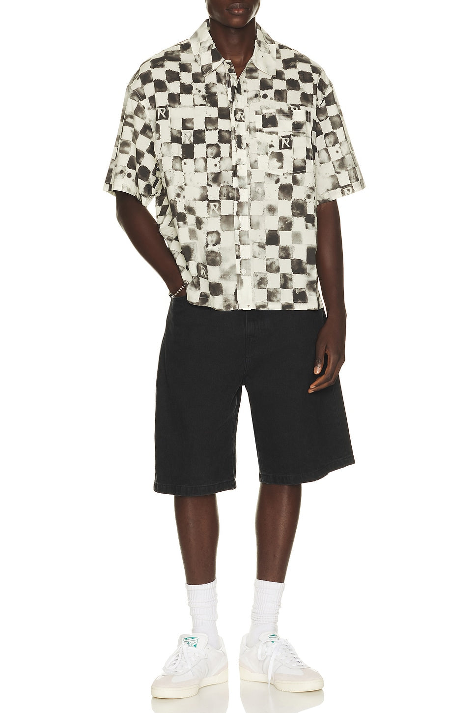 Represent Pool Side Shirt Flat White - Im Your Wardrobe