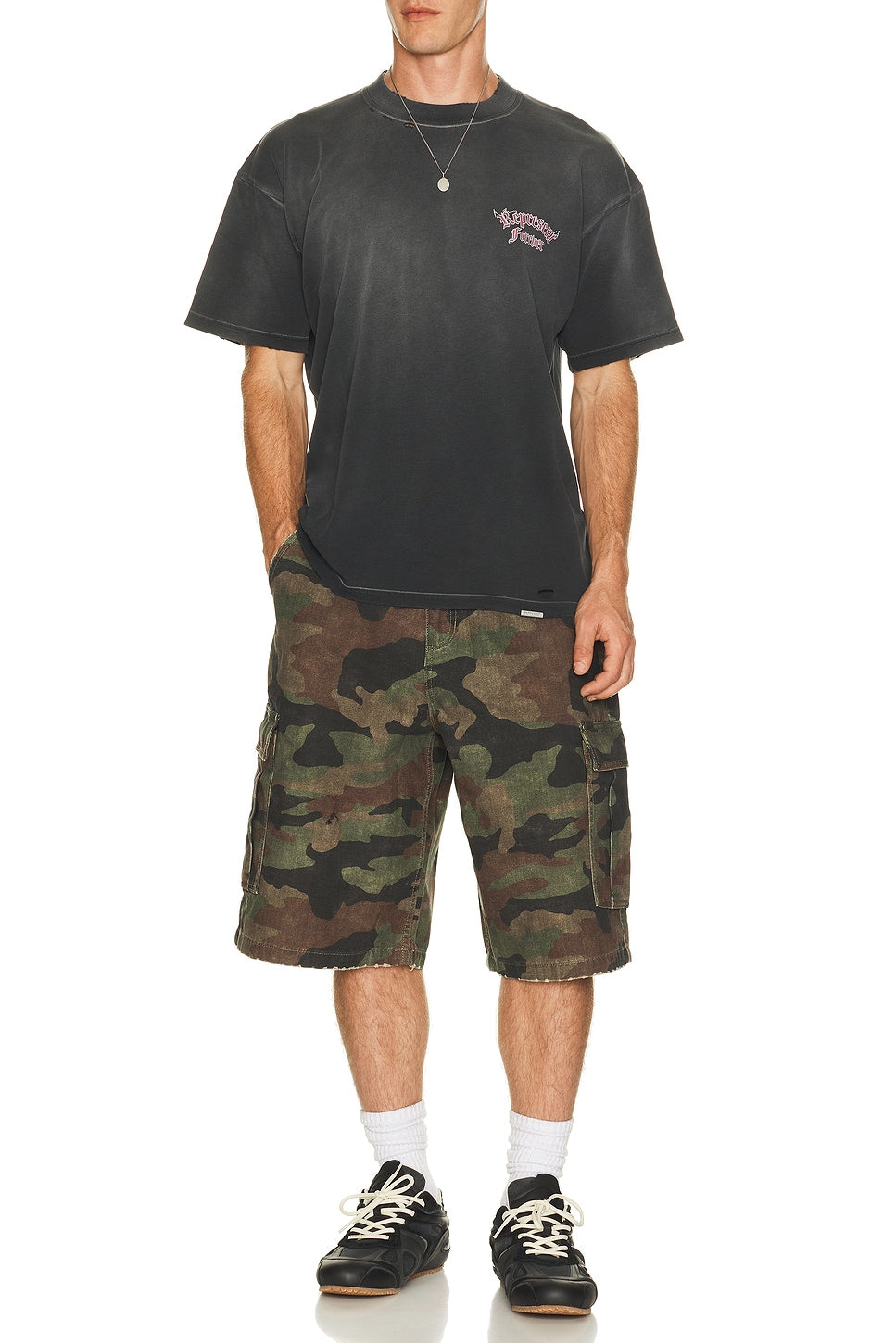 Represent Duality Tee Washed Black - Im Your Wardrobe