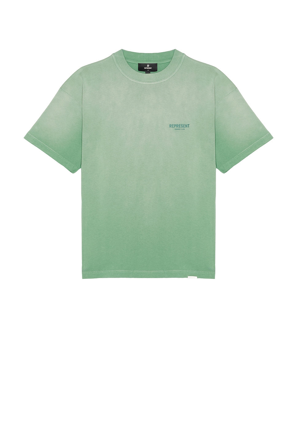 Represent Owners Club Tee Shirt Washed Aloe - Im Your Wardrobe