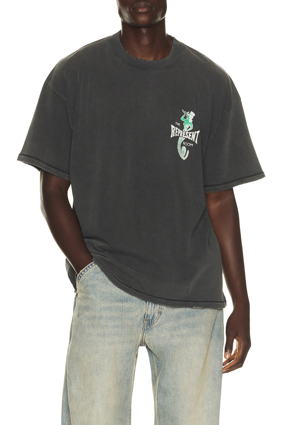 Represent The Viper Room Dice Tee Vintage Grey - Im Your Wardrobe