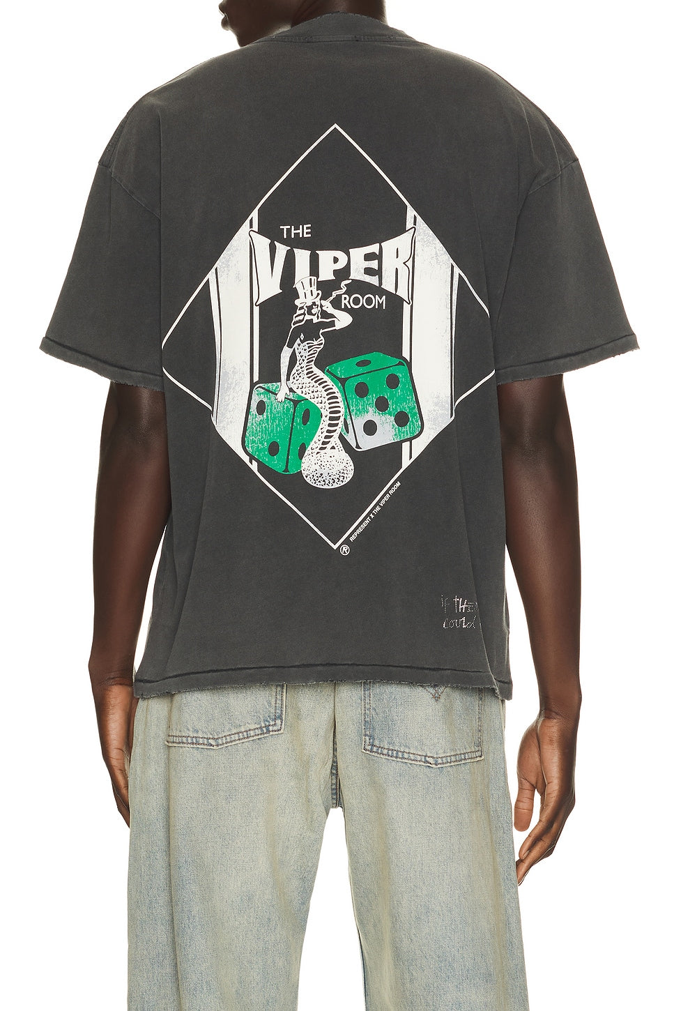 Represent The Viper Room Dice Tee Vintage Grey - Im Your Wardrobe