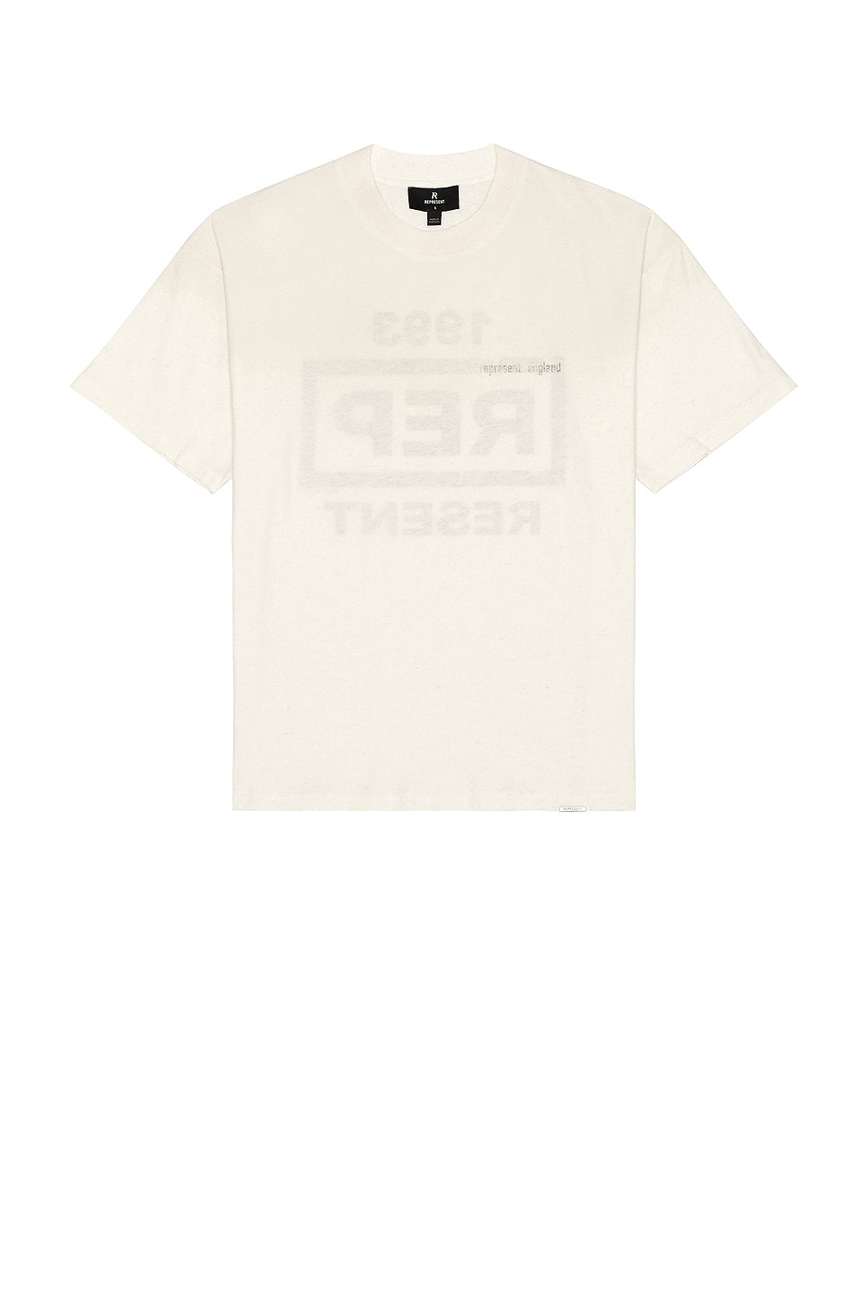 Represent Reverse Resent Tee Flat White - Im Your Wardrobe