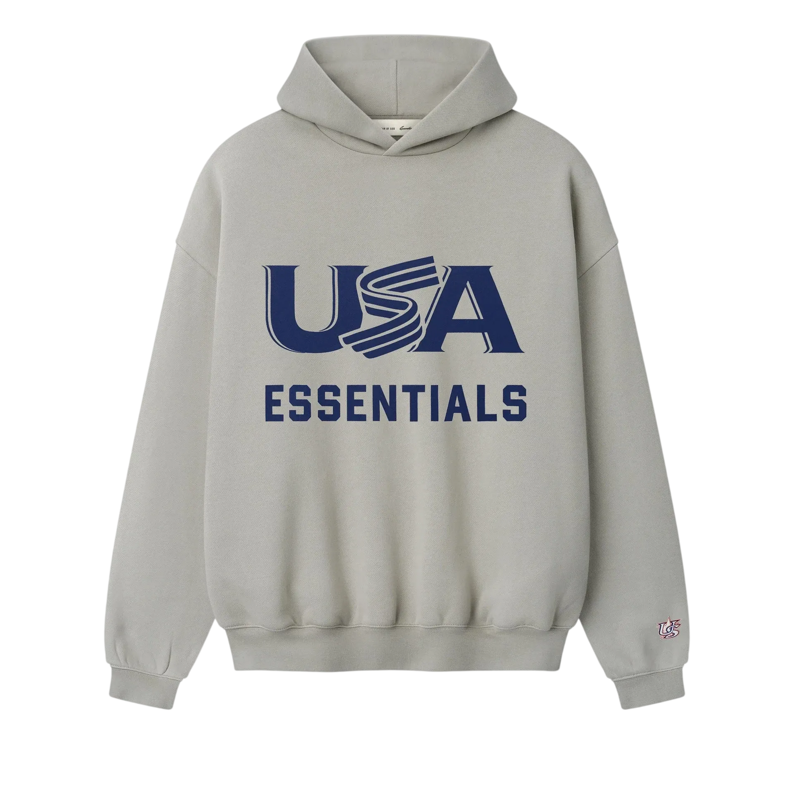 Fear Of God Essentials USA Baseball Sport Hoodie Seal