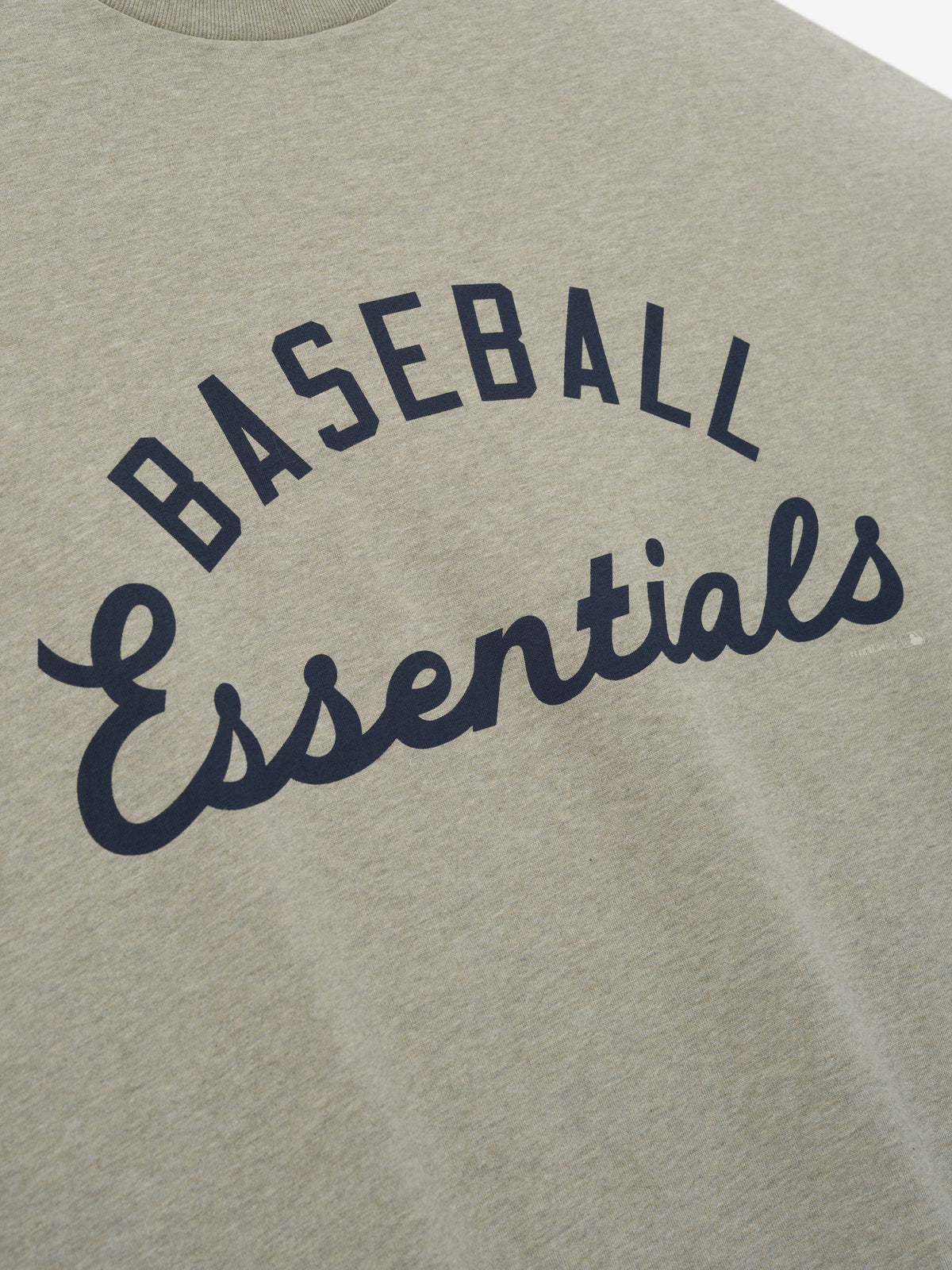 Fear of God Essentials MLB Merch Tee Seal Heather - Im Your Wardrobe