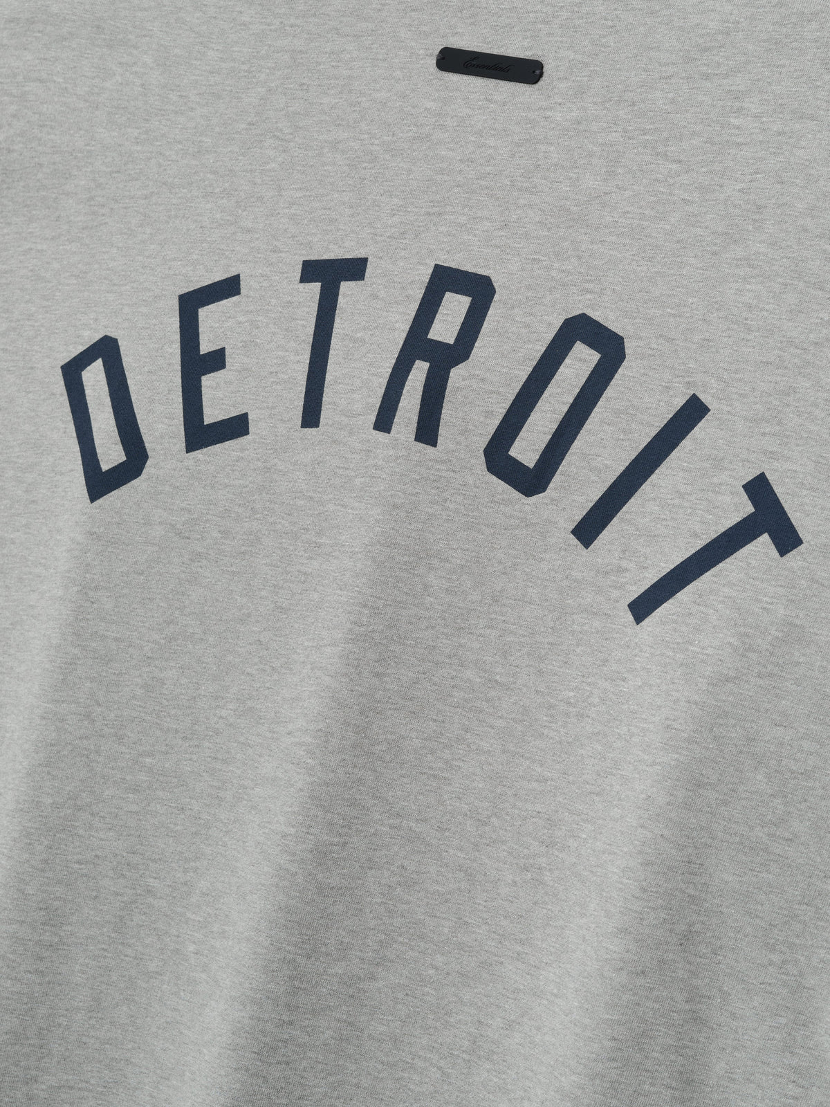 Fear of God Essentials Tigers Merch Tee Concrete Heather - Im Your Wardrobe