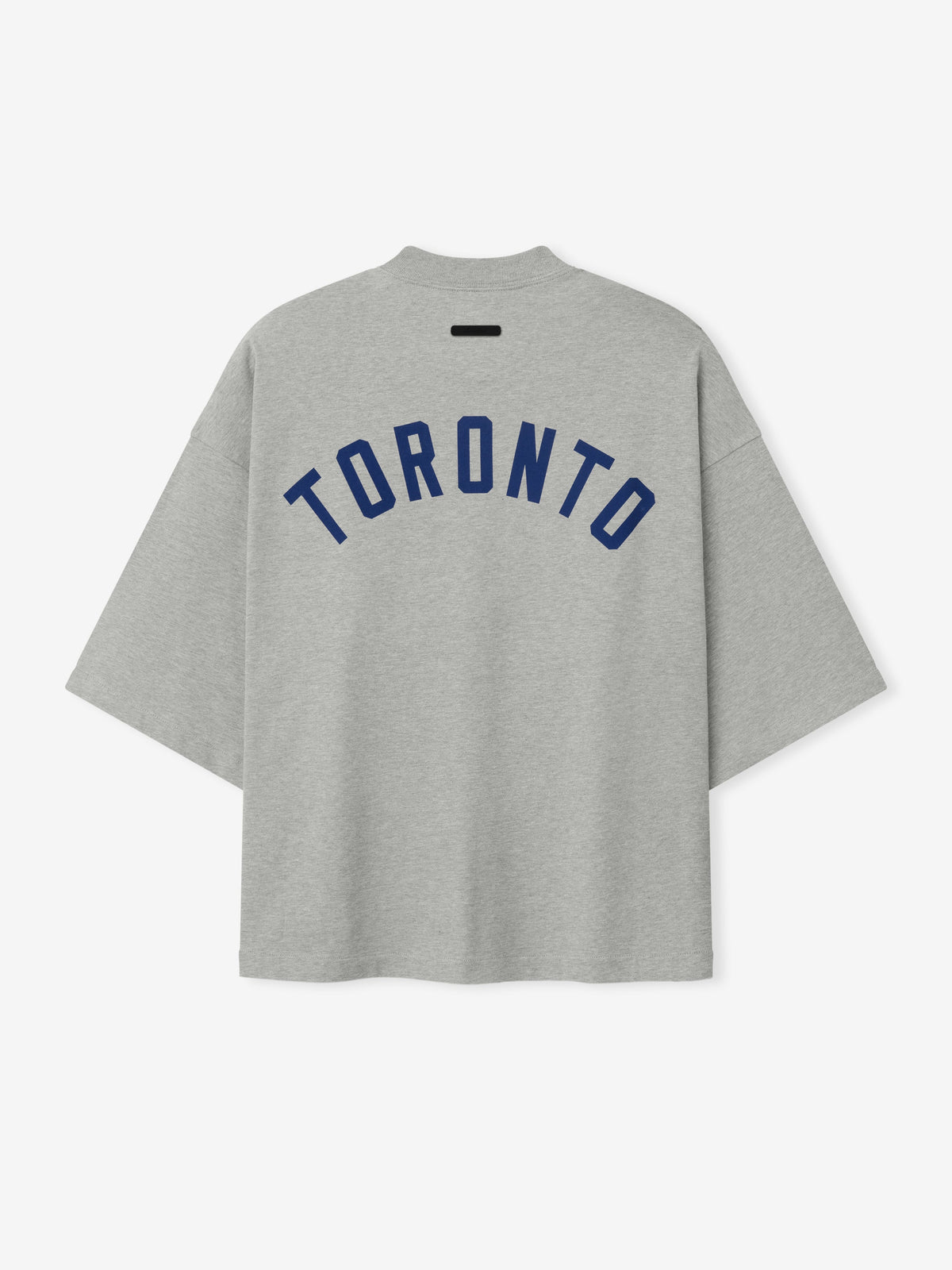 Fear of God Essentials Blue Jays Merch Tee Concrete Heather - Im Your Wardrobe