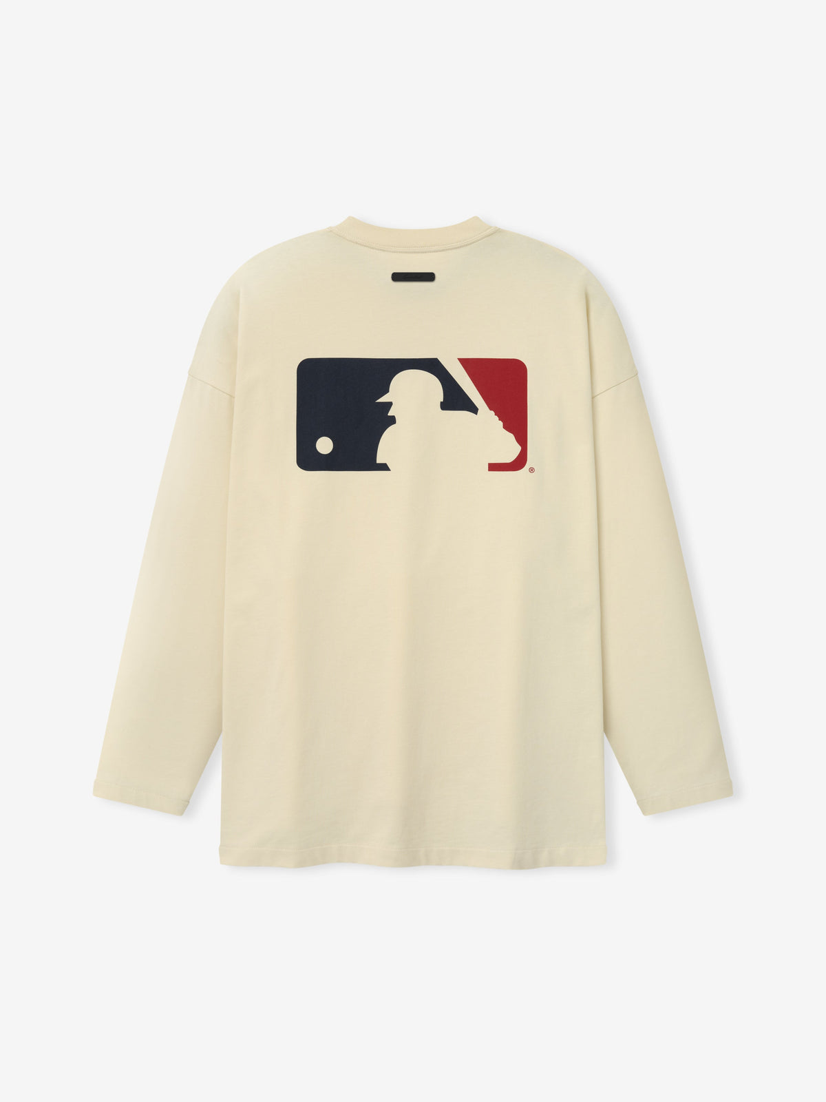 Fear of God Essentials MLB Boxy Long Sleeve Tee Oat - Im Your Wardrobe