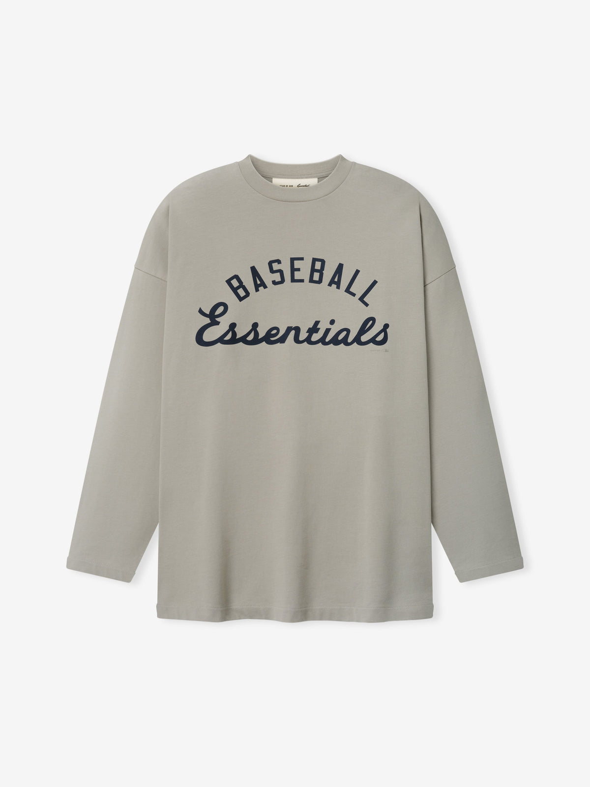 Fear of God Essentials MLB Boxy Long Sleeve Tee Seal - Im Your Wardrobe