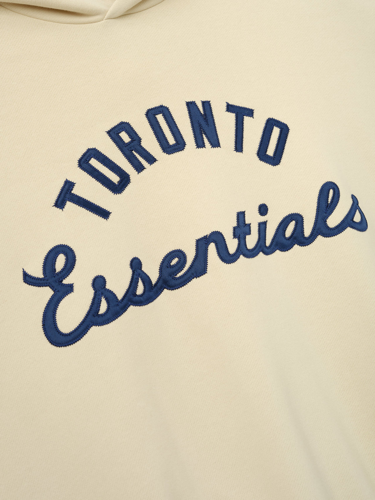 Fear of God Essentials Blue Jays Sport Hoodie Oat - Im Your Wardrobe