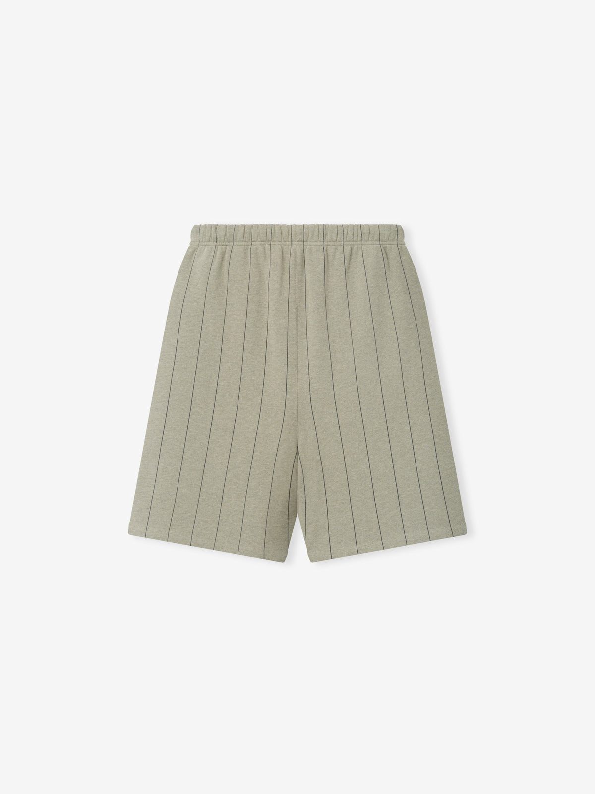 Fear of God Essentials MLB 90s Sweatshort Seal Heather W Black Pinstripes - Im Your Wardrobe