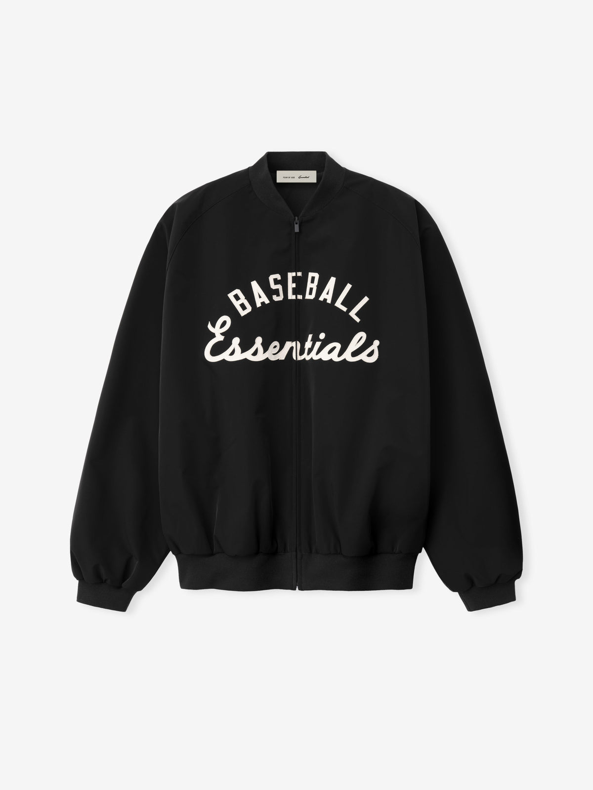 Fear of God Essentials MLB Full Zip Bomber Black - Im Your Wardrobe