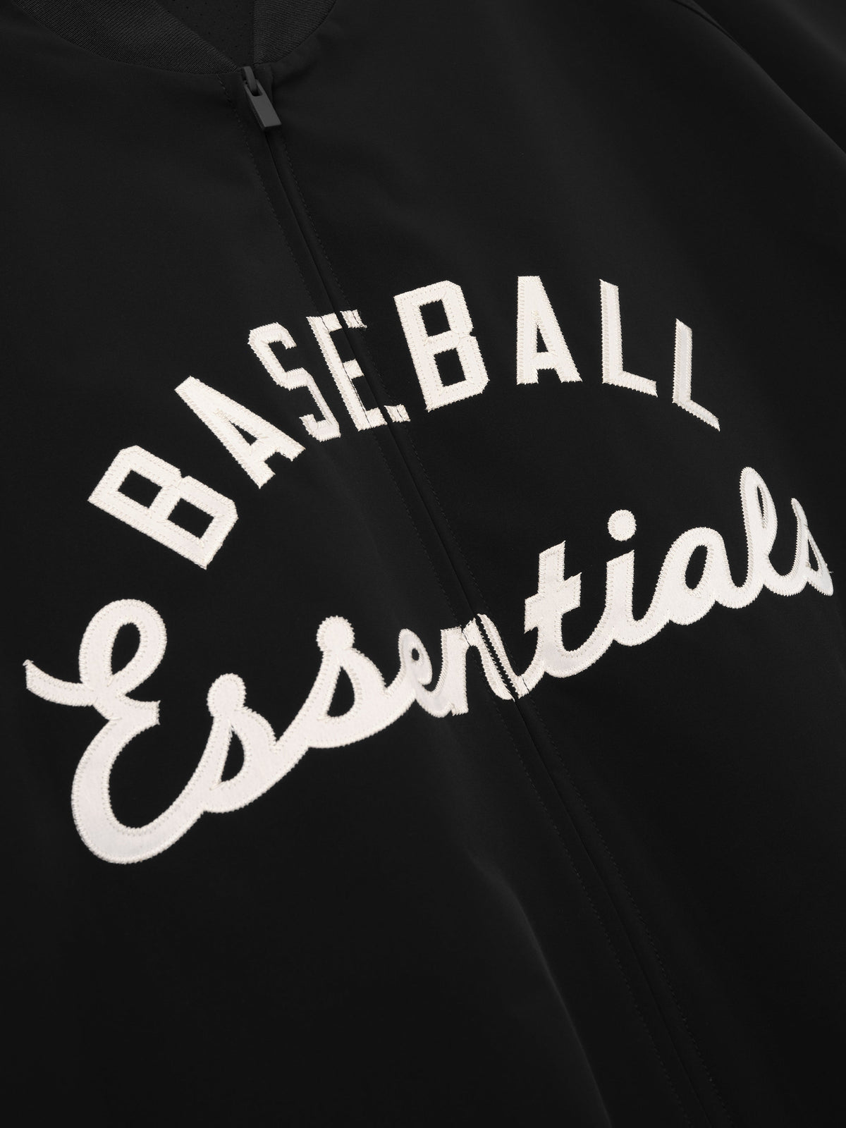 Fear of God Essentials MLB Full Zip Bomber Black - Im Your Wardrobe