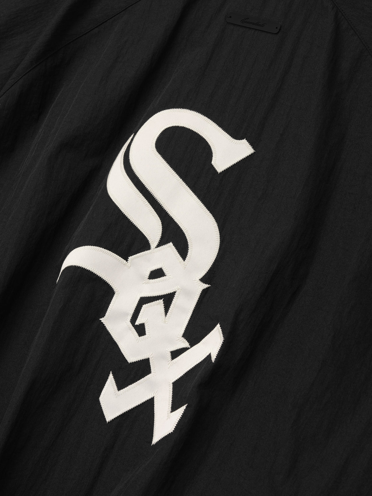 Fear of God Essentials White Sox Half Zip Pullover Black - Im Your Wardrobe