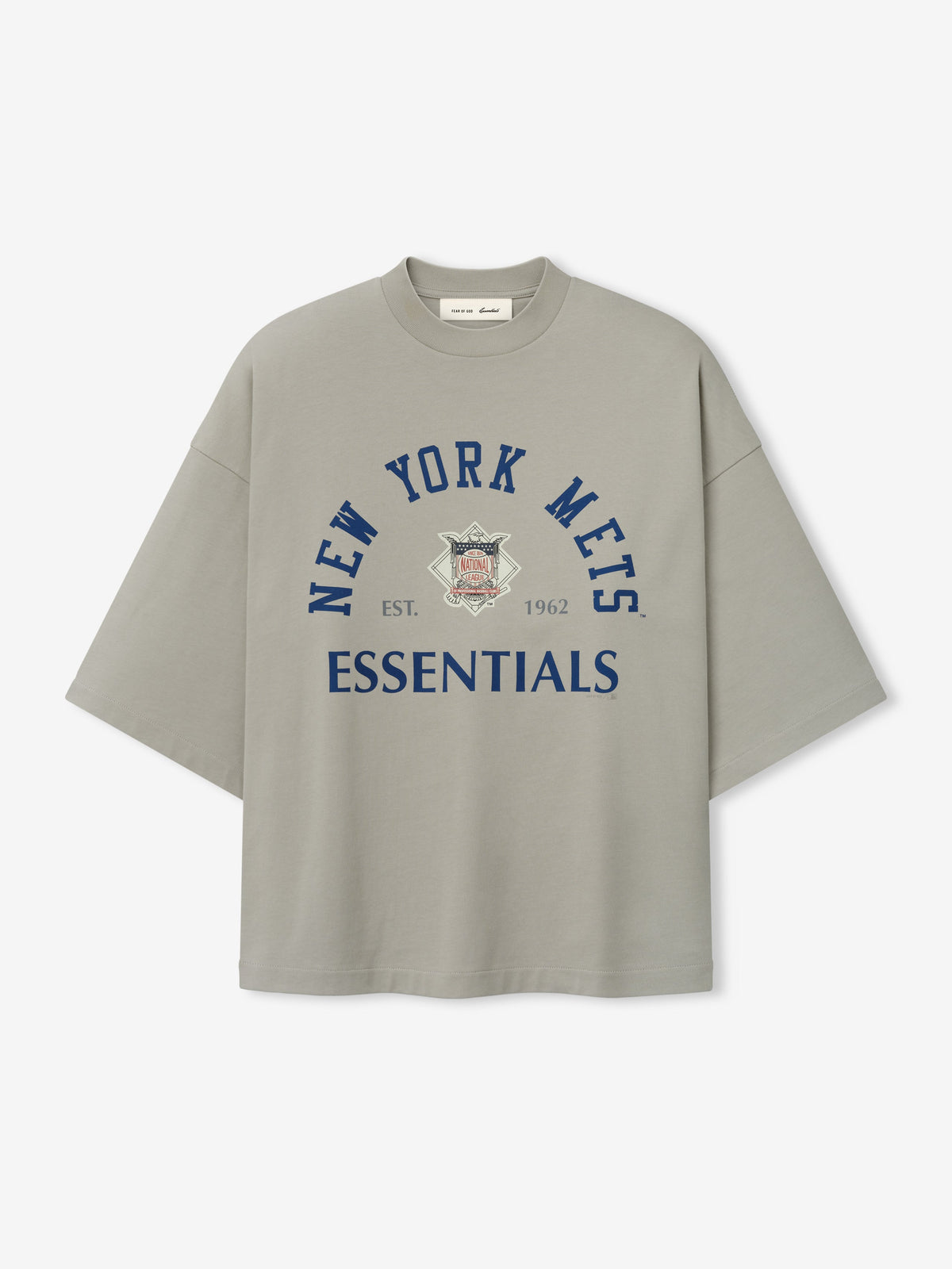 Fear of God Essentials Mets National League Merch Tee Seal - Im Your Wardrobe