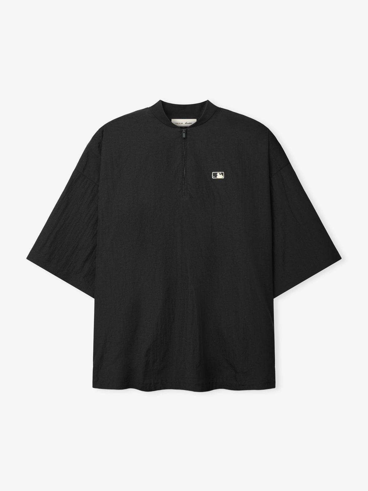 Fear of God Essentials MLB 3/4 Sleeve Pullover Black - Im Your Wardrobe