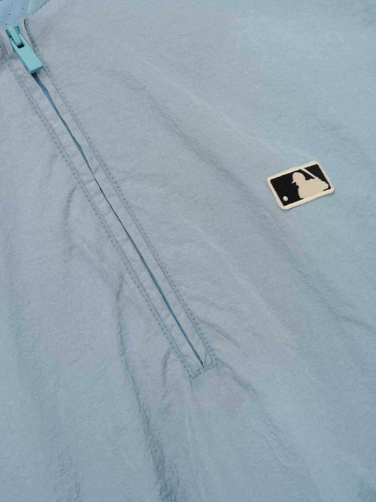 Fear of God Essentials MLB 3/4 Sleeve Pullover Stone Blue - Im Your Wardrobe