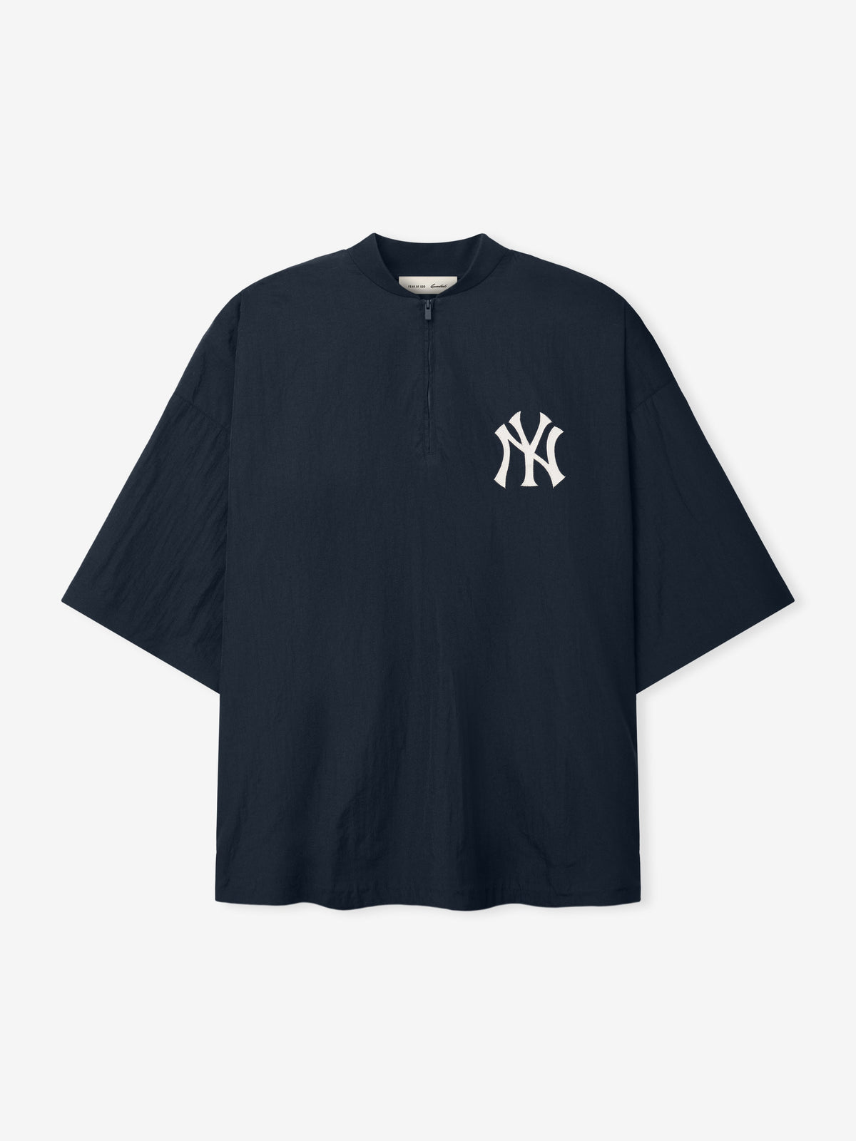 Fear of God Essentials Yankees 3/4 Sleeve Pullover Dark Sapphire - Im Your Wardrobe